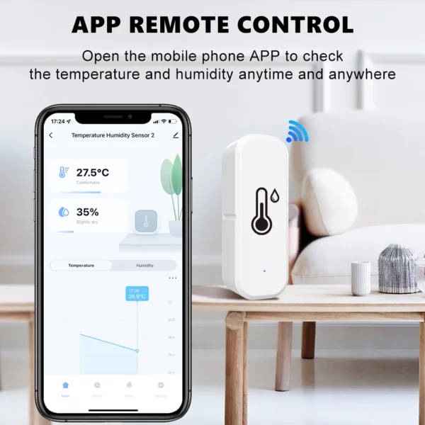 WiFi Temperature Humidity Sensor