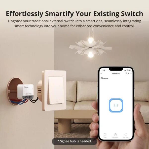 SONOFF ZBMINIR2 Zigbee Smart Switch
