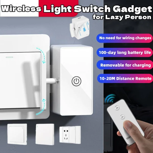 Wireless Smart Button Pusher Remote Switch