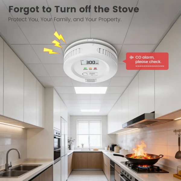 WiFi Carbon Monoxide Detector