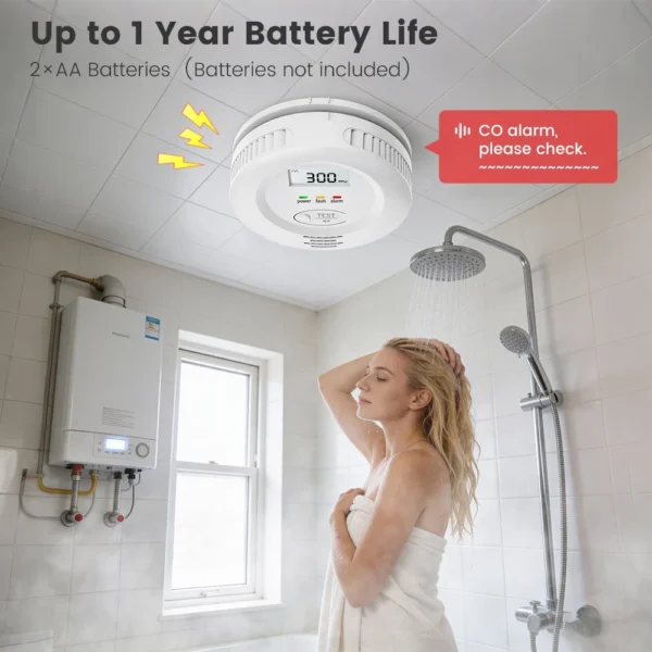 WiFi Carbon Monoxide Detector