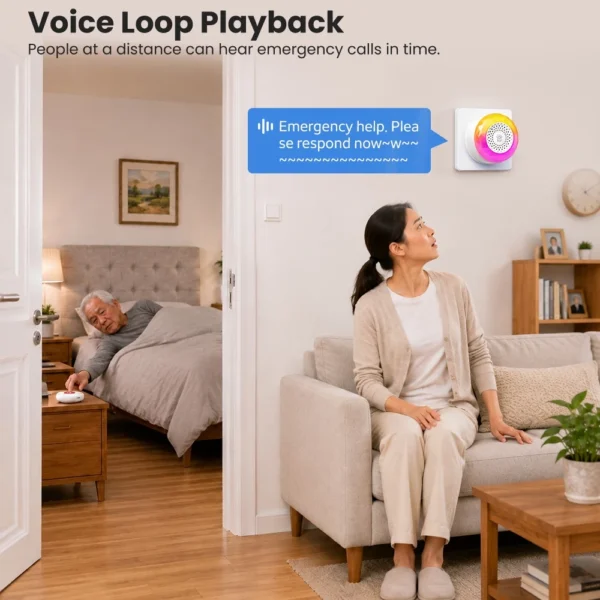 WiFi SOS Call Button