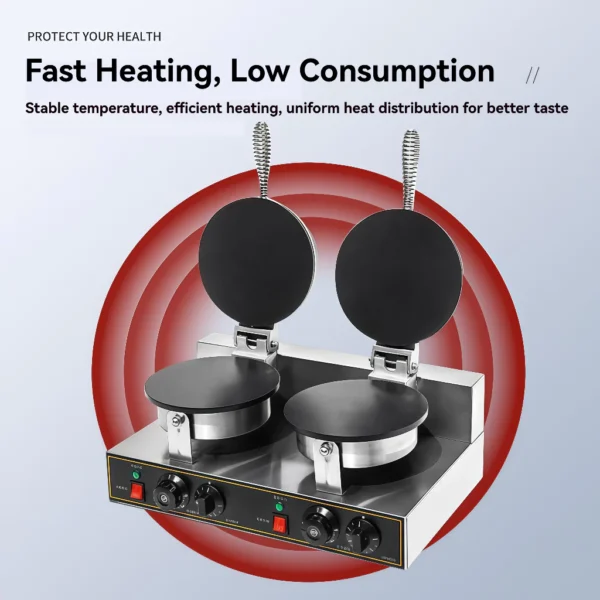 Double Head Electric Waffle Maker