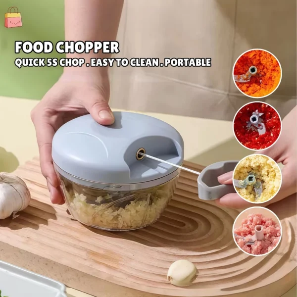 Portable Manual Food Chopper