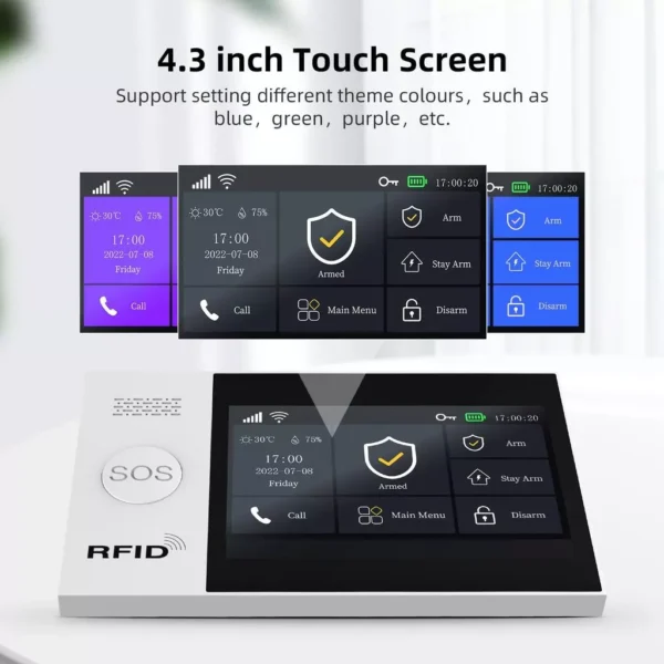 PGST WiFi GSM Alarm System