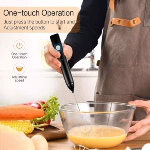 USB Rechargeable Handheld Milk Frother